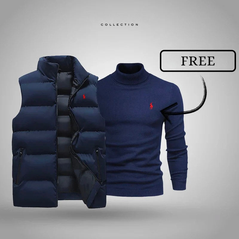 Men's Vest + Free Sweater