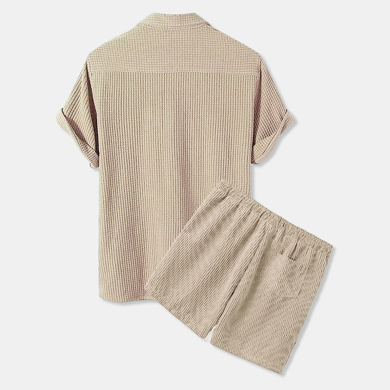 Luxee Polo Shirt and Shorts Set